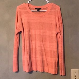 Peach sweater